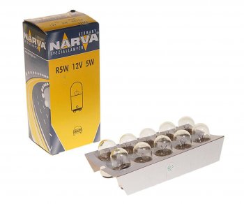 89 р. Лампа 12V R5W BA15d NARVA NARVA 171723000  с доставкой в г. Воронеж. Увеличить фотографию 1