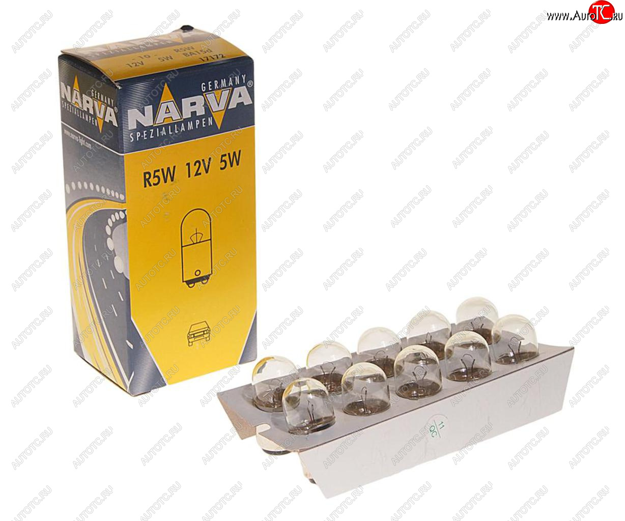 89 р. Лампа 12V R5W BA15d NARVA NARVA 171723000  с доставкой в г. Воронеж