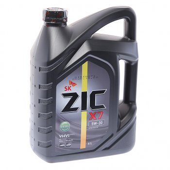 5 299 р. Масло дизельное Х7 DIESEL SLCFA3B3A3B4 5W30 синт.6л ZIC ZIC 172610  с доставкой в г. Воронеж. Увеличить фотографию 1