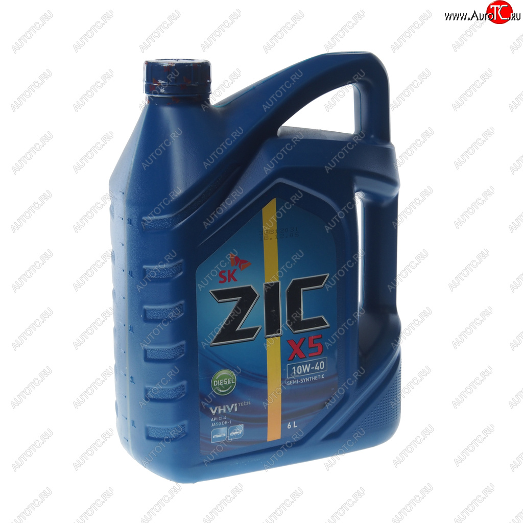 3 999 р. Масло дизельное X5 DIESEL CI-4SL 10W40 псинт.6л ZIC ZIC 172660  с доставкой в г. Воронеж