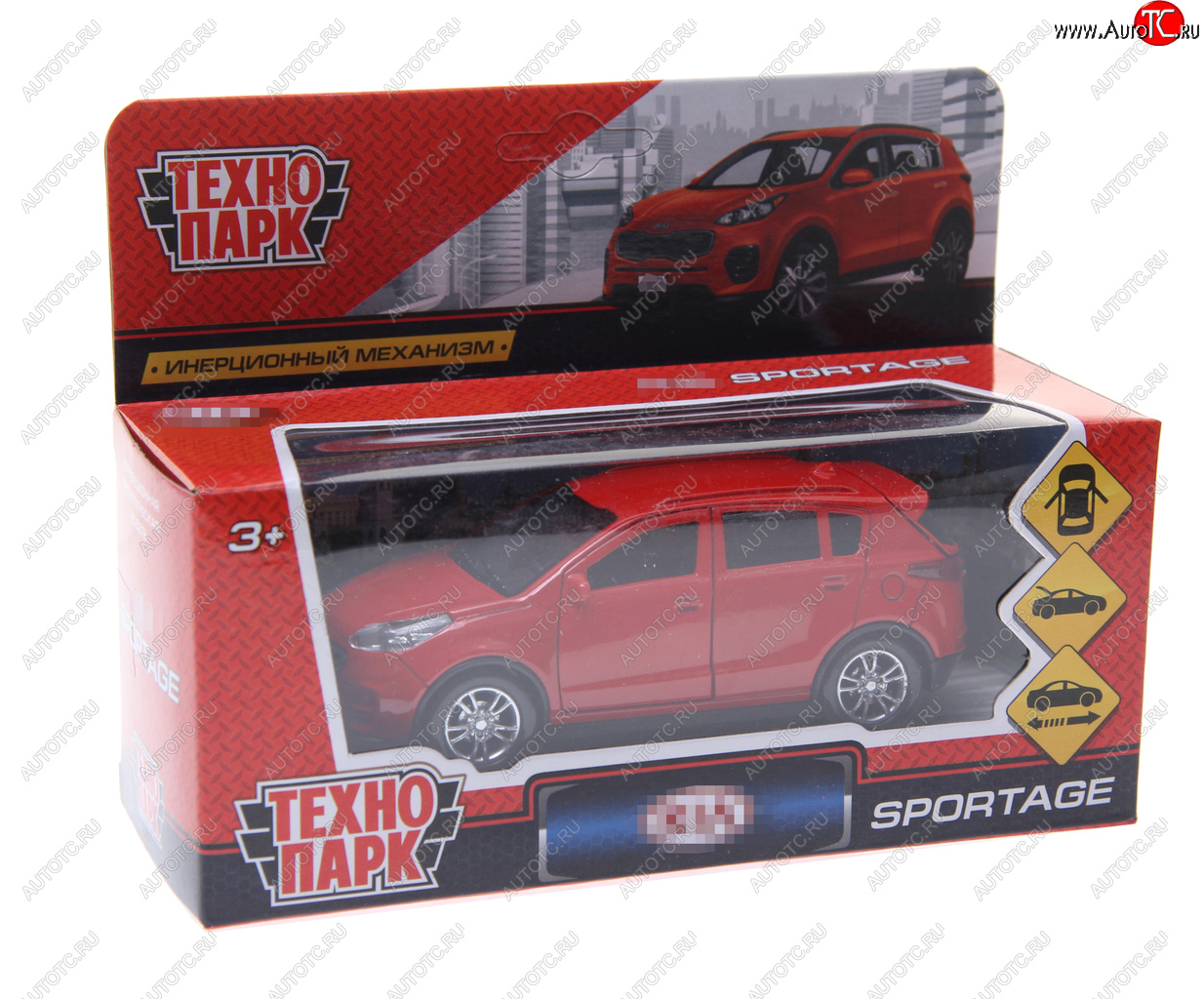 889 р. Модель автомобиля KIA Sportage металлическая ТЕХНОПАРК ТЕХНОПАРК 178324115466115398178331  с доставкой в г. Воронеж