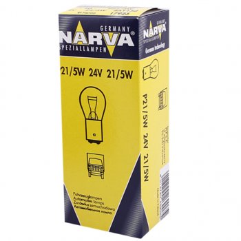 66 р. Лампа 24V P215W BAY15d NARVA NARVA 179253000  с доставкой в г. Воронеж. Увеличить фотографию 1
