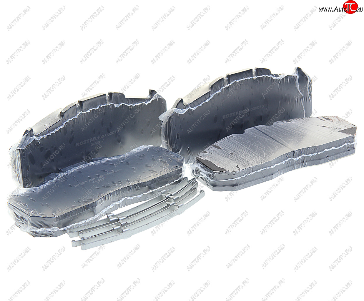 7 999 р. Колодки тормозные MAN TGA RENAULT Magnum передниезадние дисковые (250x118x30) (4шт.) ROSTAR ROSTAR 180.000131  с доставкой в г. Воронеж