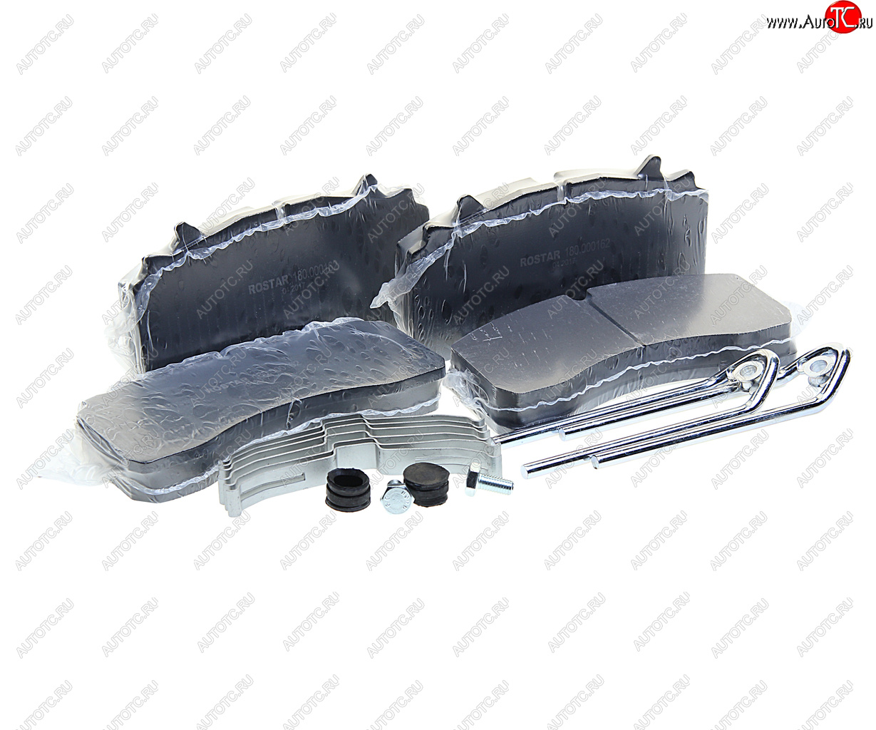 8 599 р. Колодки тормозные SAF дисковые (210х110х31мм, Wabco PAN 22-1) (4шт.) ROSTAR ROSTAR 180.000162  с доставкой в г. Воронеж