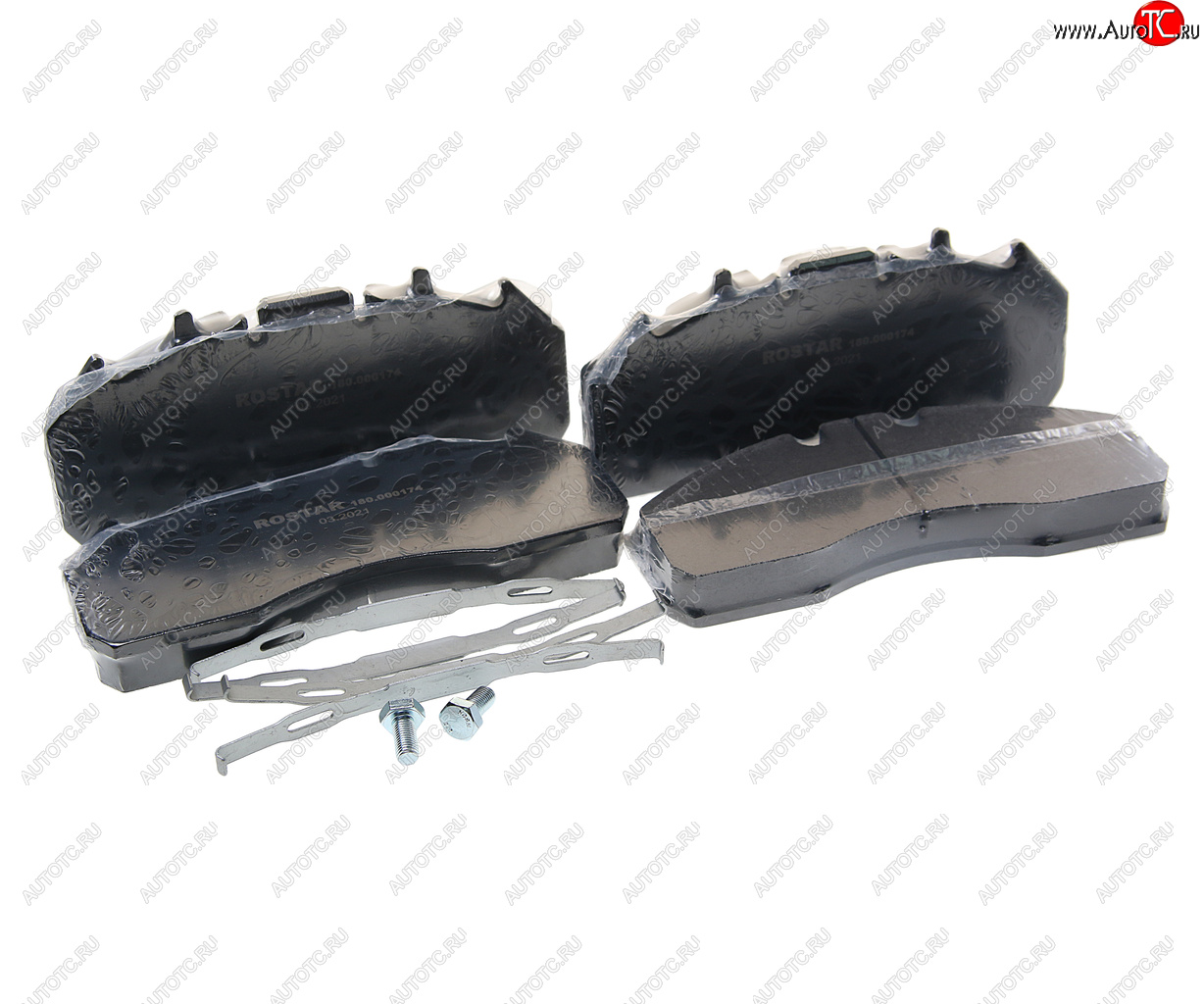 8 599 р. Колодки тормозные VOLVO RENAULT дисковые (250х108х29мм) (4шт.) ROSTAR ROSTAR 180.000174  с доставкой в г. Воронеж