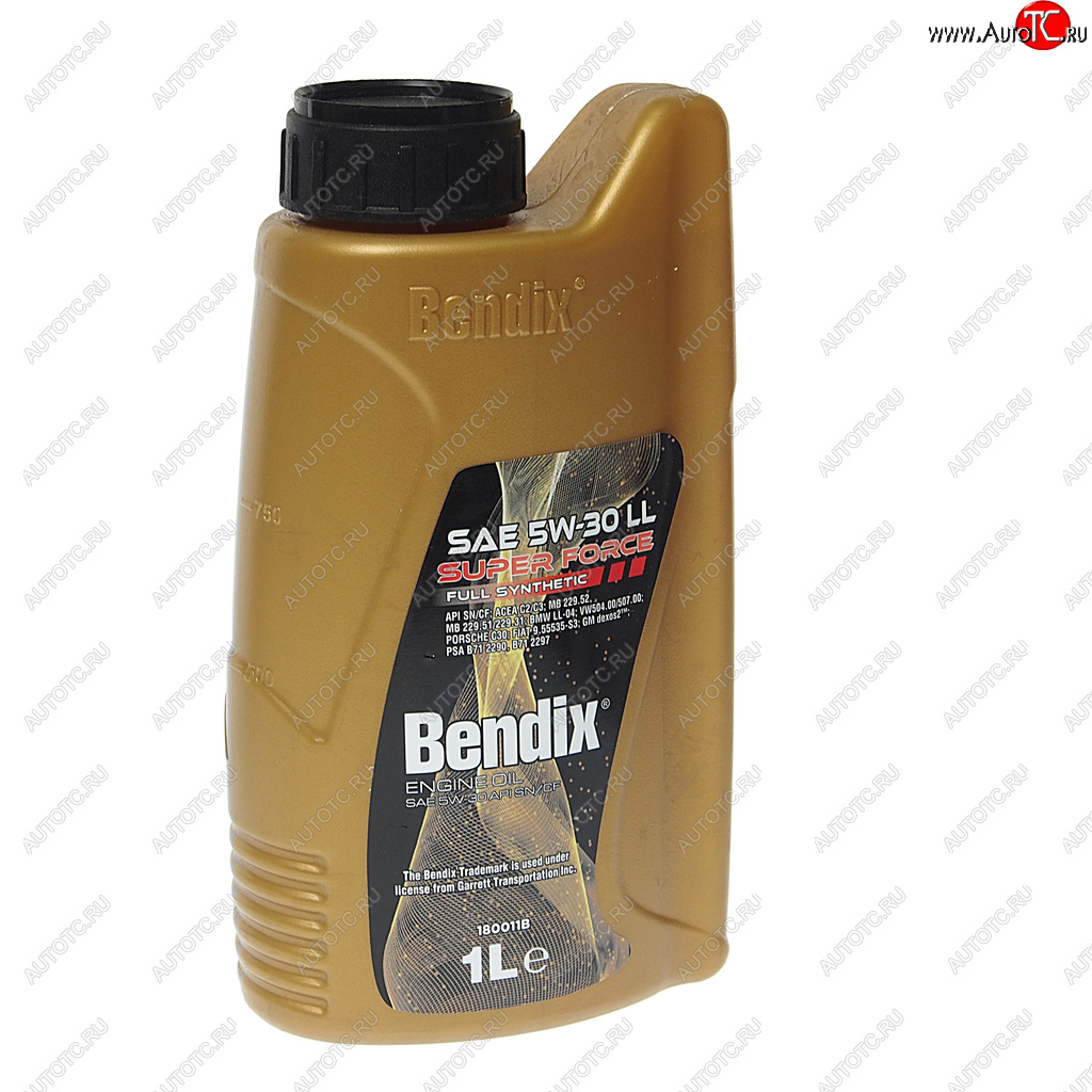 779 р. Масло моторное SUPER FORCE C2C3 5W30 синт.1л BENDIX BENDIX 180011b  с доставкой в г. Воронеж