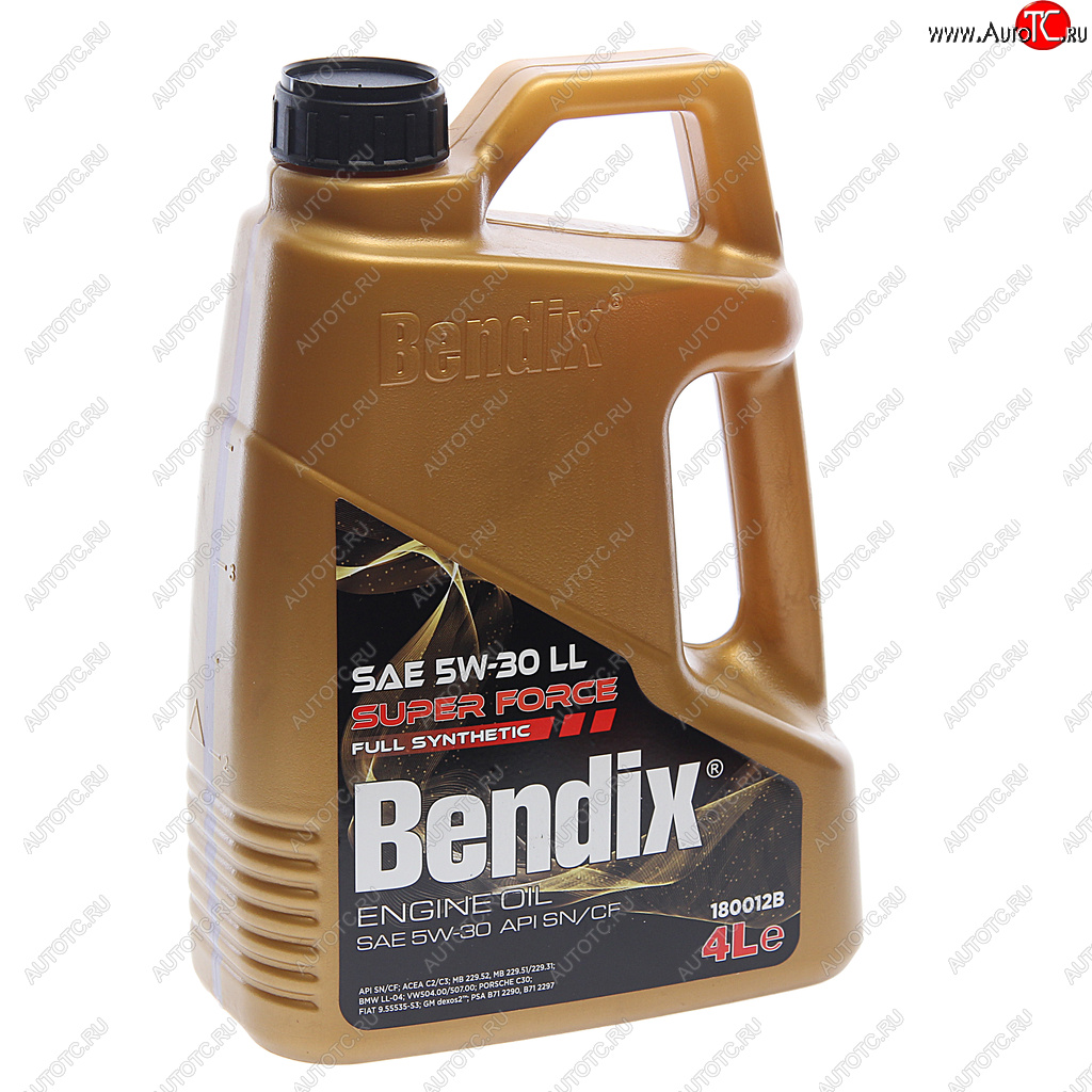 2 789 р. Масло моторное SUPER FORCE C2C3 5W30 синт.4л BENDIX BENDIX 180012b  с доставкой в г. Воронеж