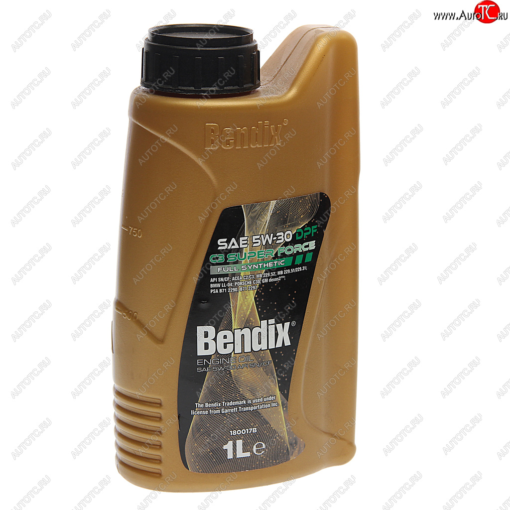 719 р. Масло моторное SUPER FORCE DPF 5W30 синт.1л BENDIX BENDIX 180017b  с доставкой в г. Воронеж