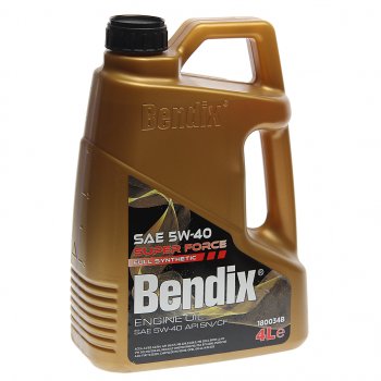 2 699 р. Масло моторное SUPER FORCE 5W40 синт.4л BENDIX BENDIX 180034b  с доставкой в г. Воронеж. Увеличить фотографию 1