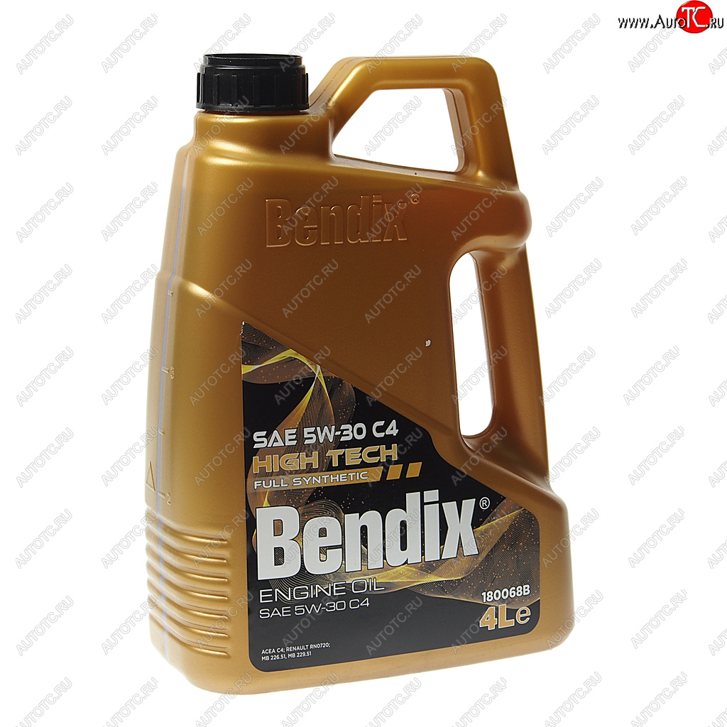 2 759 р. Масло моторное HIGH TECH C4 5W30 синт.4л BENDIX BENDIX 180068b  с доставкой в г. Воронеж