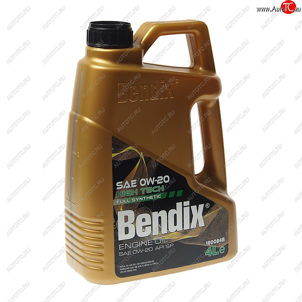 3 099 р. Масло моторное HIGH TECH C5/SP 0W20 синт.4л BENDIX BENDIX 180084b BENDIX 180084b  с доставкой в г. Воронеж