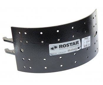 3 079 р. Колодки тормозные ROR полуприцепа срезсрез без ролика (420x180) (1шт.) ROSTAR ROSTAR 180.205533  с доставкой в г. Воронеж. Увеличить фотографию 1