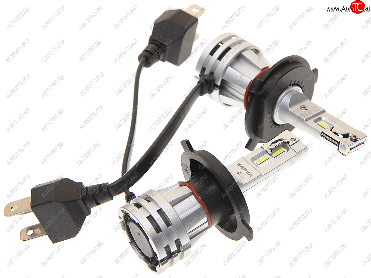 4 949 р. Лампа светодиодная 12V24V H4 24W P43t-38 6500K бокс (2шт.) Range Perfomance LED NARVA NARVA 180323000  с доставкой в г. Воронеж