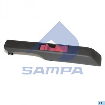 1 049 р. Ручка MERCEDES двери внутренняя левая SAMPA SAMPA 18100229  с доставкой в г. Воронеж. Увеличить фотографию 1
