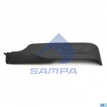 719 р. Спойлер бампера MERCEDES Axor левый SAMPA SAMPA 18100269  с доставкой в г. Воронеж. Увеличить фотографию 1