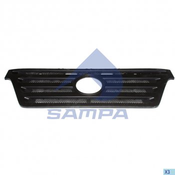 3 399 р. Решетка радиатора MERCEDES Actros радиатора SAMPA SAMPA 18100318  с доставкой в г. Воронеж. Увеличить фотографию 1