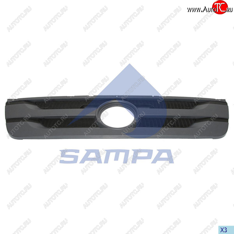 5 849 р. Решетка радиатора MERCEDES Actros MP2,MP3 SAMPA SAMPA 18100469  с доставкой в г. Воронеж