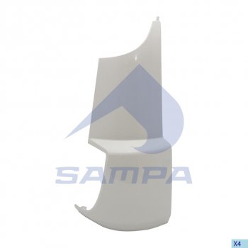 1 169 р. Панель MERCEDES кабины угловая левая SAMPA SAMPA 18100472  с доставкой в г. Воронеж. Увеличить фотографию 1
