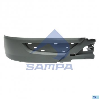 829 р. Спойлер бампера MERCEDES Actros MP3 переднего правый (узкий) SAMPA SAMPA 18100558  с доставкой в г. Воронеж. Увеличить фотографию 1