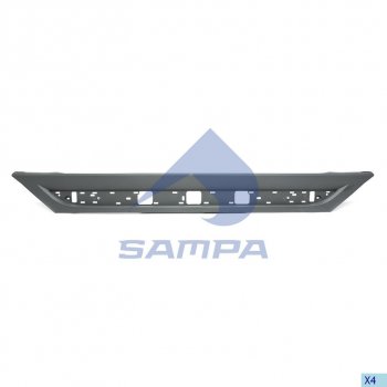 1 299 р. Спойлер бампера MERCEDES Actros MP3 переднего центральный (узкий) SAMPA SAMPA 18100559  с доставкой в г. Воронеж. Увеличить фотографию 1