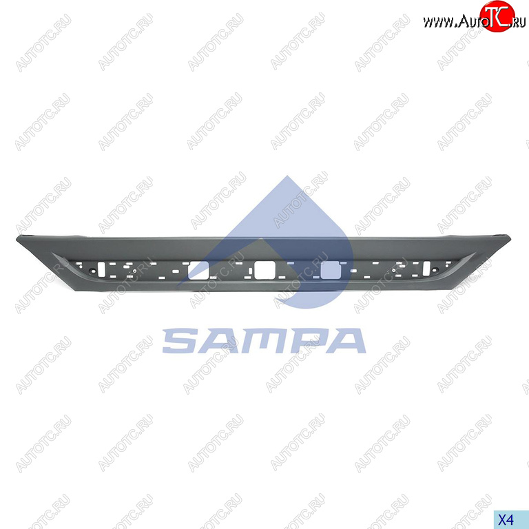 1 299 р. Спойлер бампера MERCEDES Actros MP3 переднего центральный (узкий) SAMPA SAMPA 18100559  с доставкой в г. Воронеж