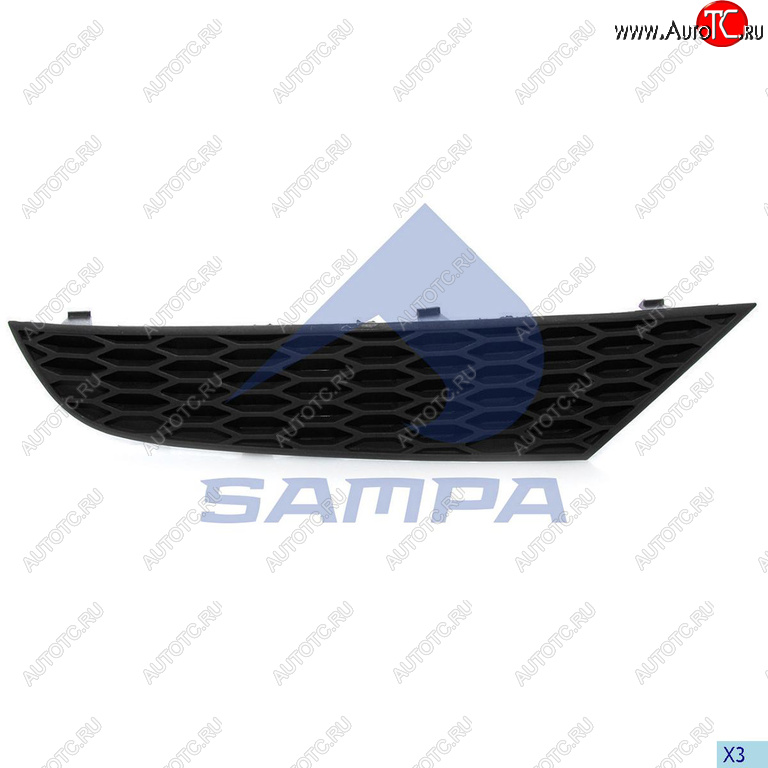 276 р. Накладка бампера MERCEDES переднего SAMPA SAMPA 18100565  с доставкой в г. Воронеж