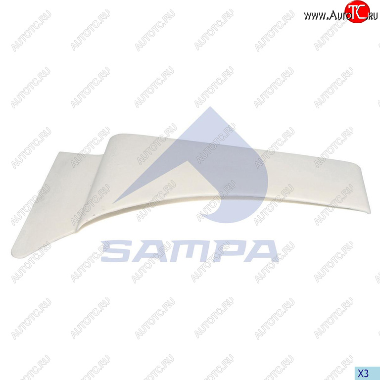 2 779 р. Накладка MAN крыла переднего левого SAMPA SAMPA 18200052  с доставкой в г. Воронеж