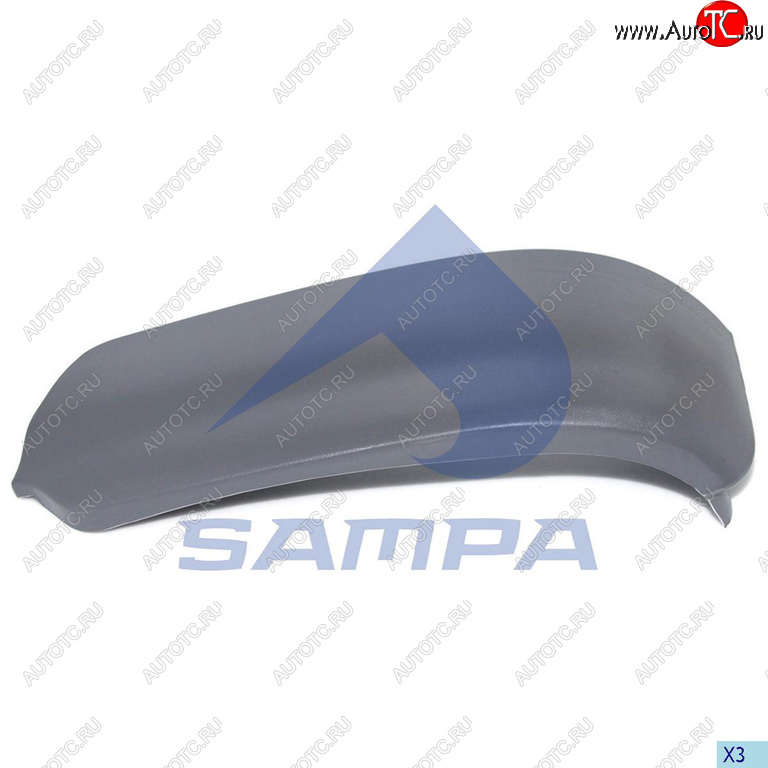 759 р. Панель MAN TGA LX угловая бампера левая нижняя SAMPA SAMPA 18200057  с доставкой в г. Воронеж