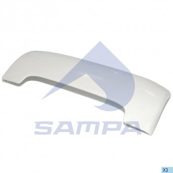 1 979 р. Дефлектор MAN кабины левый SAMPA SAMPA 18200080  с доставкой в г. Воронеж. Увеличить фотографию 1