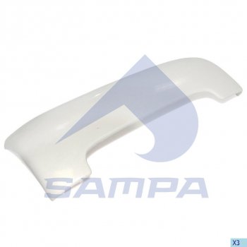 1 499 р. Дефлектор MAN TGA кабины правый угловой SAMPA SAMPA 18200081  с доставкой в г. Воронеж. Увеличить фотографию 1