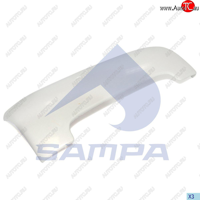 1 499 р. Дефлектор MAN TGA кабины правый угловой SAMPA SAMPA 18200081  с доставкой в г. Воронеж