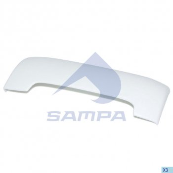 1 499 р. Дефлектор MAN TGA правый внутренний SAMPA SAMPA 18200121  с доставкой в г. Воронеж. Увеличить фотографию 1