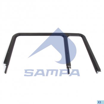 979 р. Рамка MAN стекла двери левой SAMPA SAMPA 18200174  с доставкой в г. Воронеж. Увеличить фотографию 1