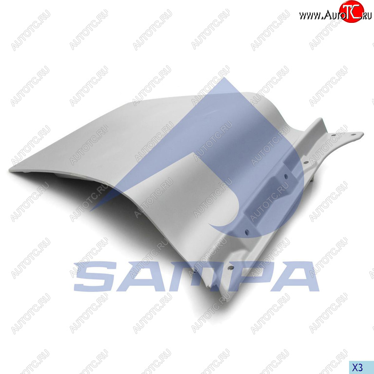 6 999 р. Накладка MAN TGA,L,LX двери нижняя левая SAMPA SAMPA 18200190  с доставкой в г. Воронеж