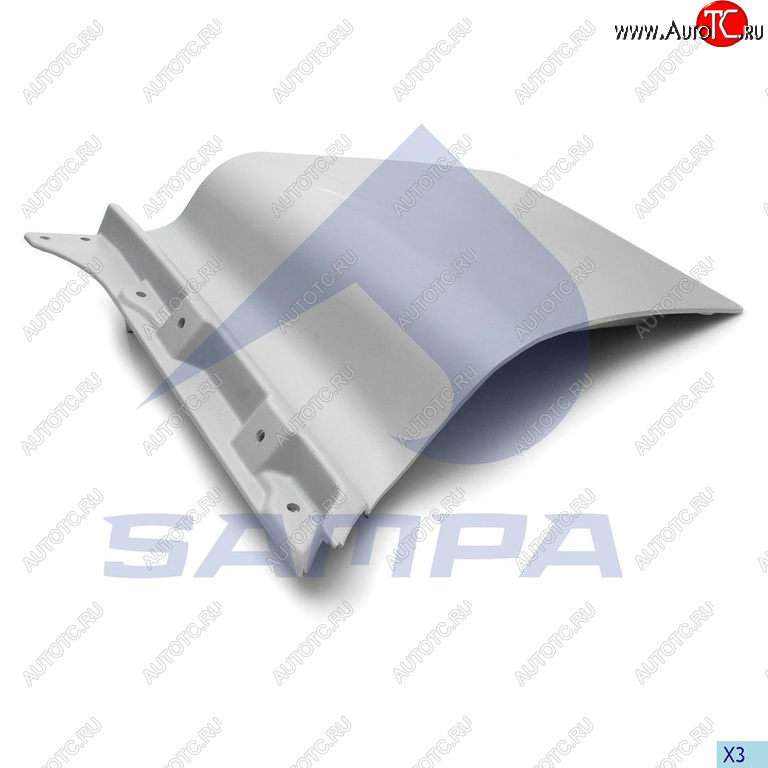 6 999 р. Накладка MAN TGA,L,LX двери нижняя правая SAMPA SAMPA 18200191  с доставкой в г. Воронеж