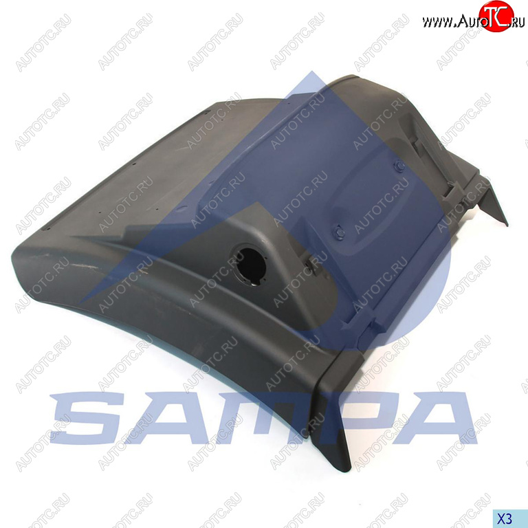 3 499 р. Крыло MAN TGX заднее левоеправое задняя часть SAMPA SAMPA 18200214  с доставкой в г. Воронеж