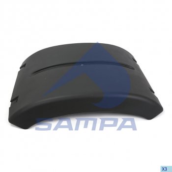 2 099 р. Крыло MAN TGX заднее левоеправое средняя часть SAMPA SAMPA 18200337  с доставкой в г. Воронеж. Увеличить фотографию 1