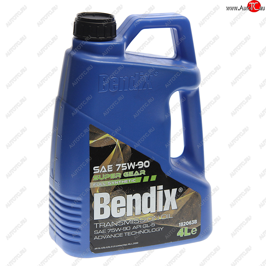 3 799 р. Масло трансмиссионное SUPER GEAR GL45 75W90 синт.4л BENDIX BENDIX 182063b  с доставкой в г. Воронеж
