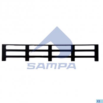 659 р. Решетка радиатора VOLVO FH,FM облицовки нижняя SAMPA SAMPA 18300009  с доставкой в г. Воронеж. Увеличить фотографию 1
