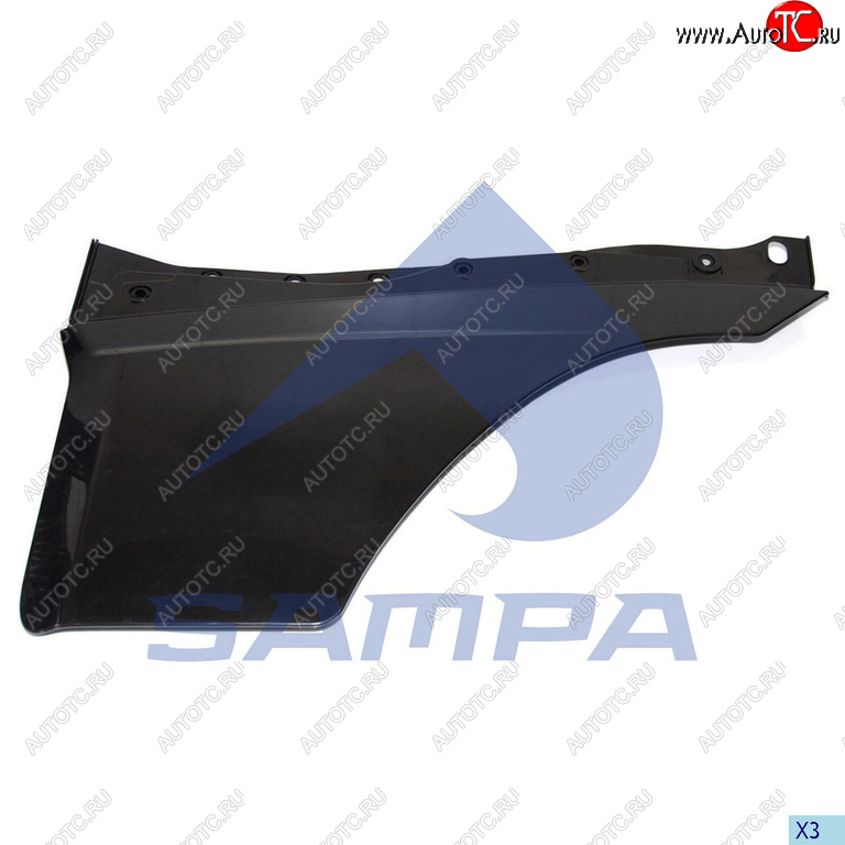 4 849 р. Накладка VOLVO FH12 2V двери нижняя левая SAMPA SAMPA 18300029  с доставкой в г. Воронеж