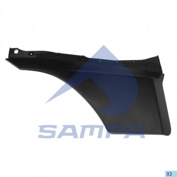 4 949 р. Накладка VOLVO FH12 2V двери нижняя правая SAMPA SAMPA 18300030  с доставкой в г. Воронеж. Увеличить фотографию 1