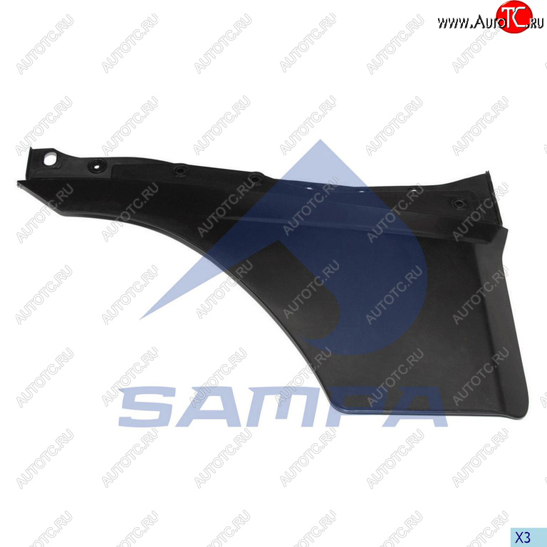 4 949 р. Накладка VOLVO FH12 2V двери нижняя правая SAMPA SAMPA 18300030  с доставкой в г. Воронеж