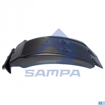 1 639 р. Подкрылок VOLVO FH12,16 передний левый SAMPA SAMPA 18300042  с доставкой в г. Воронеж. Увеличить фотографию 1