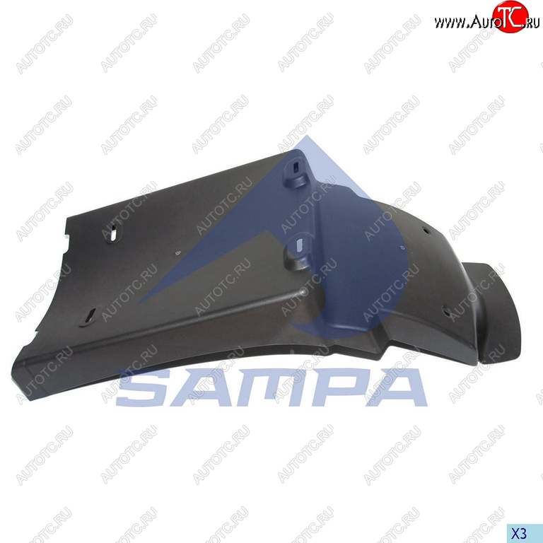 1 839 р. Брызговик VOLVO FH задний арки колеса передней SAMPA SAMPA 18300046  с доставкой в г. Воронеж