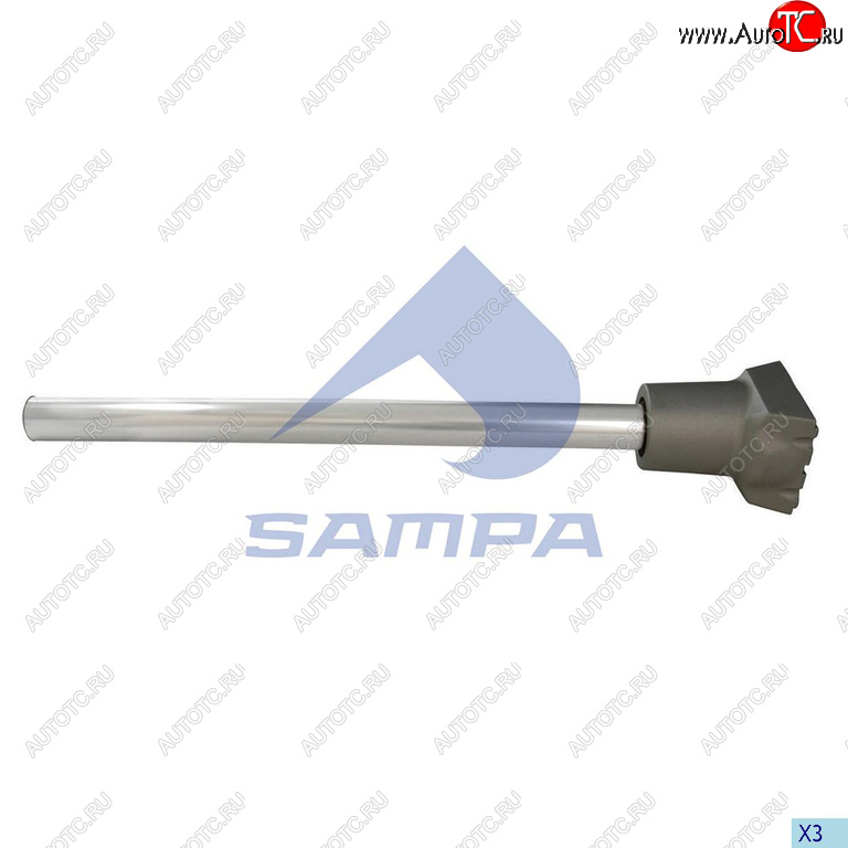 4 299 р. Кронштейн VOLVO FH12,16,FM9,12 крепления брызговика (труба) SAMPA SAMPA 18300051  с доставкой в г. Воронеж