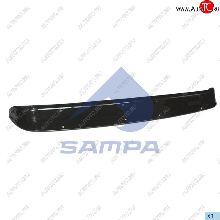 13 199 р. Козырек VOLVO FH12,16 солнцезащитный SAMPA SAMPA 18300117  с доставкой в г. Воронеж