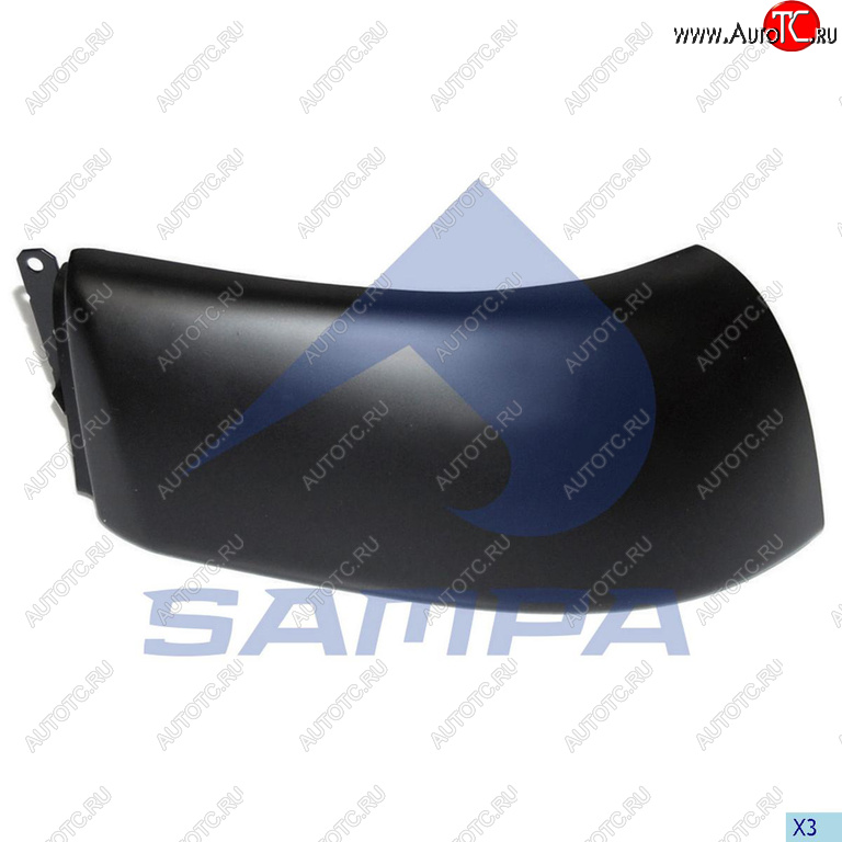 2 159 р. Бампер VOLVO FH 2V правая часть (металл) SAMPA SAMPA 18300263  с доставкой в г. Воронеж
