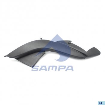 222 р. Панель VOLVO FH кабины правая угловая SAMPA SAMPA 18300271  с доставкой в г. Воронеж. Увеличить фотографию 1
