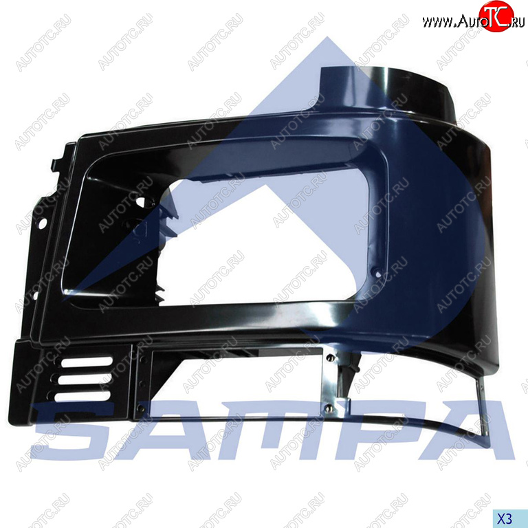 2 459 р. Облицовка VOLVO FM10,12 фары левой SAMPA SAMPA 18300274  с доставкой в г. Воронеж