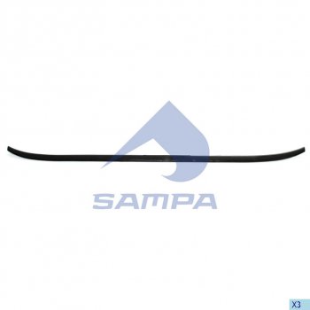 1 339 р. Молдинг VOLVO FH 3 version козырька солнцезащитного SAMPA SAMPA 18300458  с доставкой в г. Воронеж. Увеличить фотографию 1